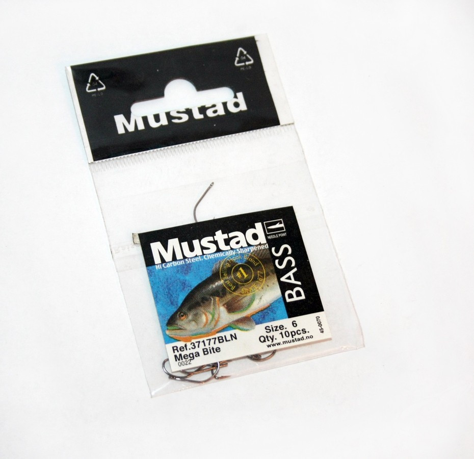 Крючки Mustad по 10 шт в уп