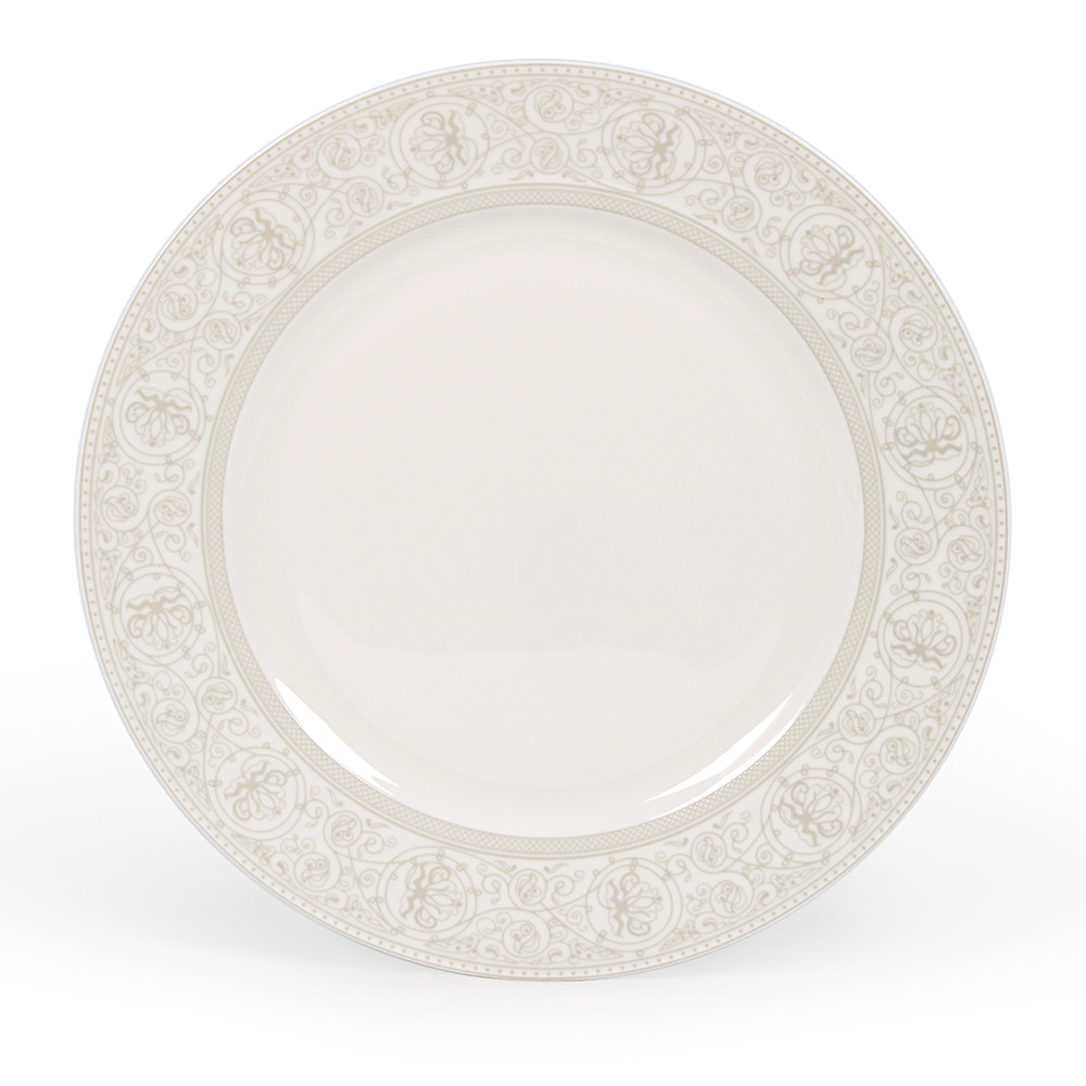 Костяной фарфор АККУ Дионис тарелка закусочная 20,5 см (36) - фото 1 - id-p103722293