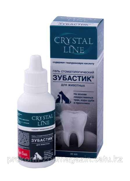 CRYSTAL LINE Зубастик, гель стоматологический, 30мл - фото 1 - id-p103724886