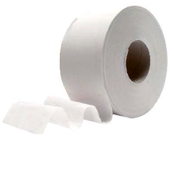 Туалетная бумага Jumbо Econom 2х-сл. < 100м, белая - фото 1 - id-p103725181