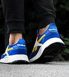 Кроссовки Reebok fashion син желт 238-15, фото 4