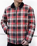 Куртка PHAZZ клетка крас 1036-1, фото 2