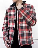 Куртка PHAZZ клетка крас 1036-1, фото 3