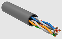 ITK Витая пара F/UTP кат.5E 4х2х24AWG solid LSZH серый (305м) РФ