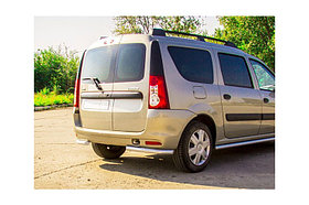 Защита заднего бампера PT GROUP LLA330101 (Искра угловая) LARGUS