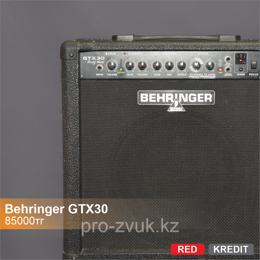 Гитарный комбоусилитель Behringer GTR30