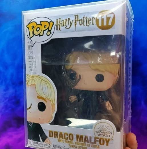 Funko Pop Драко Малфой (с пауком) - Гарри Поттер - 117 (реплика) - фото 1 - id-p103734898