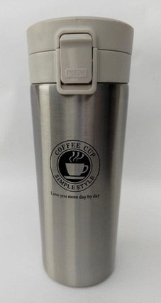 Термокружка из нержавеющей стали Coffee Cup Simple Style термос 500 мл, фото 2