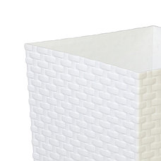 Кашпо напольное "Ротанг" 47 л. со вставкой М7128, фото 3