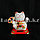 Статуэтка Японский кот удачи Манэки Нэко фарфоровый 11 см, фото 4