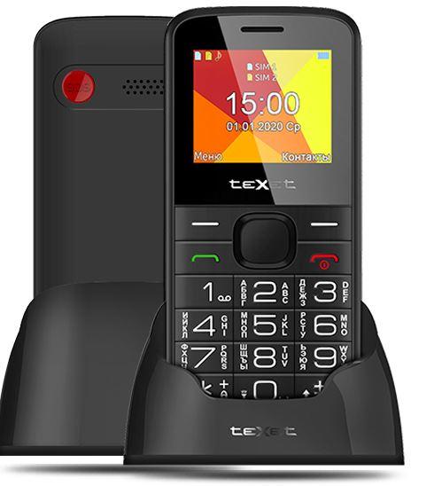 Мобильный телефон Texet TM-B201 чёрный