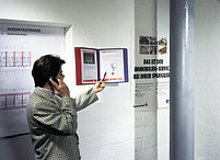 Демонстрационная система Durable "SHERPA® Wall10", настенная, без демопанелей, фото 4