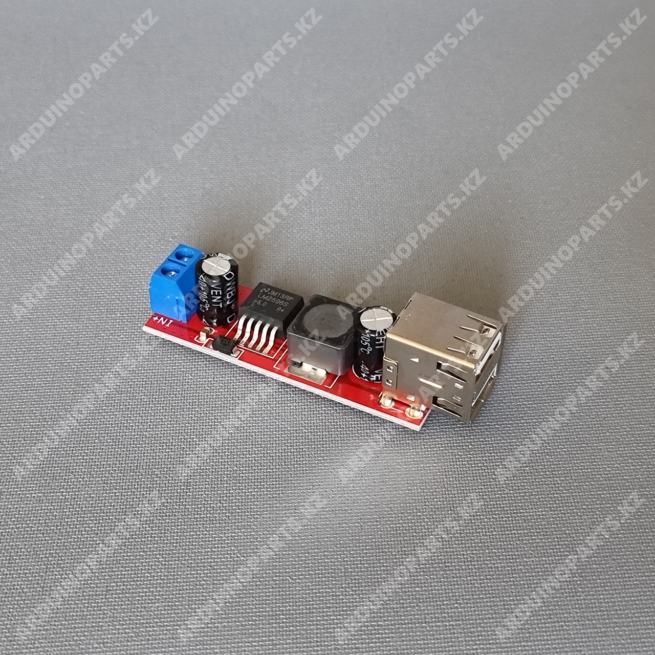 Понижающий DC-DC преобразователь LM2596 Dual (USB 5В, 3А) - фото 2 - id-p103744197