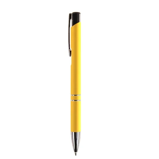 Ручка MELAN soft touch (Жёлтый) - фото 1 - id-p103756871