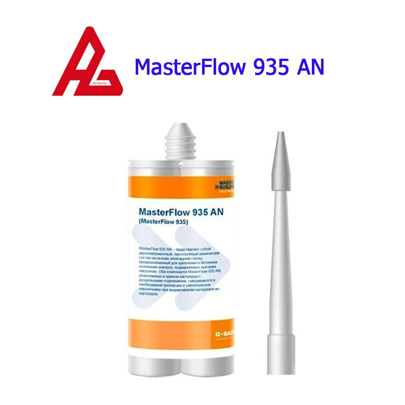 MasterFlow 935 двухкомпонентный состав для крепления анкеров, на основе эпоксидной смолы - фото 1 - id-p103758678