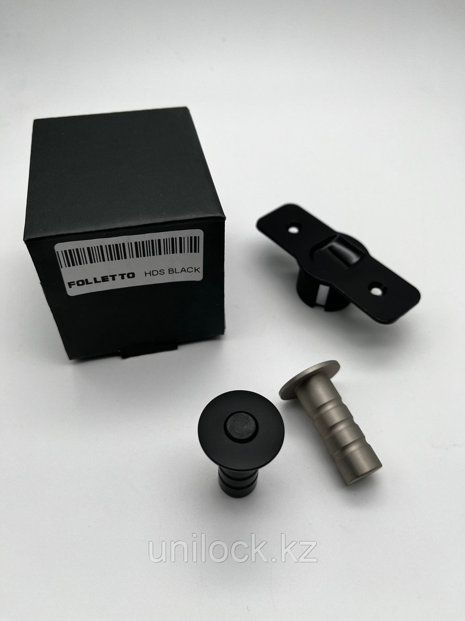 Ограничитель магнитный скрытой установки FOLLETTO черный - фото 3 - id-p103758640