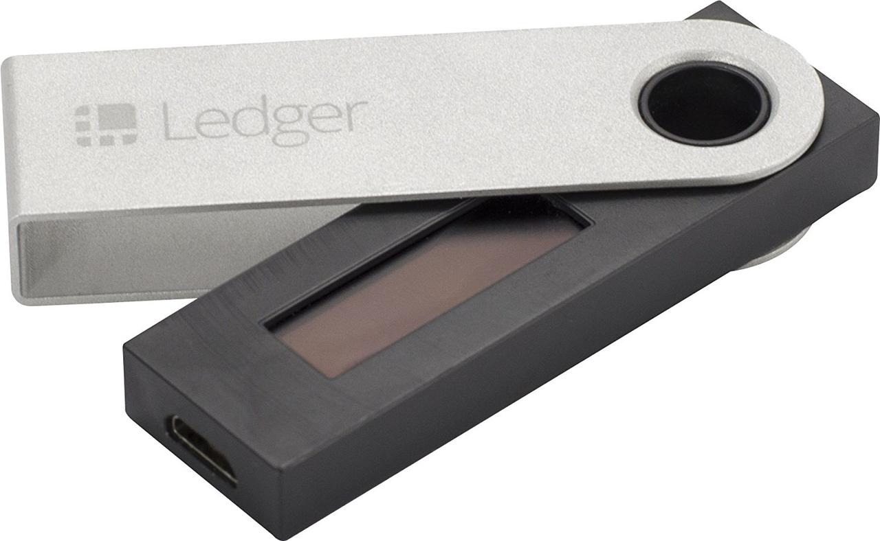 Аппаратный / холодный крипто-кошелек Ledger Nano S