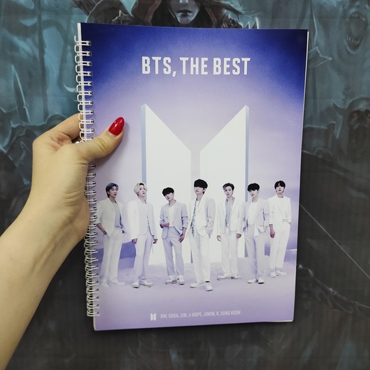 Альбом А4 [K-pop группа BTS] Скетчбук | Блокнот