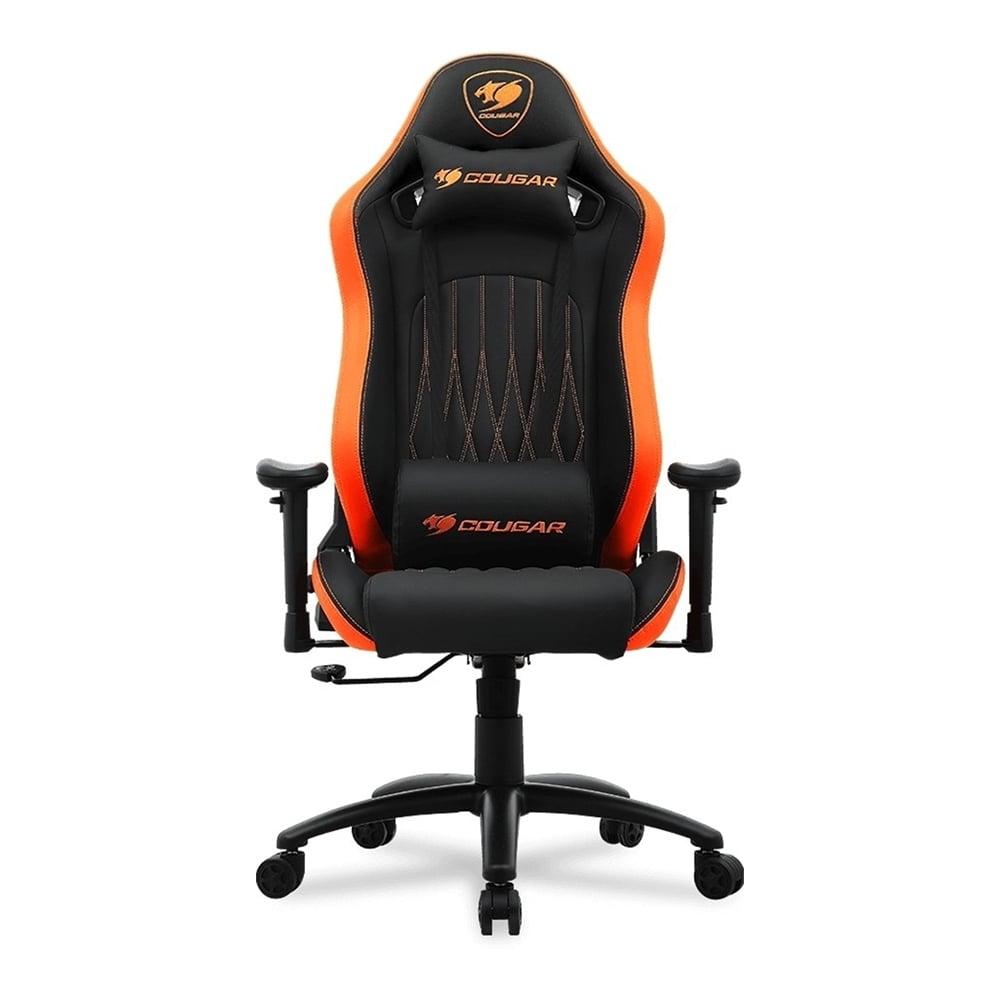 Кресло игровое Cougar EXPLORE чёрный-оранжевое - фото 2 - id-p103760562