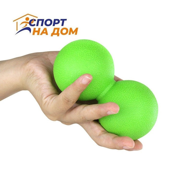 Мяч массажный МФР "Massage Ball" (цвет зеленый)