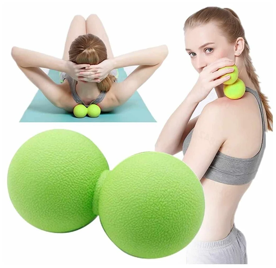 Мяч массажный МФР "Massage Ball" (цвет зеленый) - фото 3 - id-p69004503