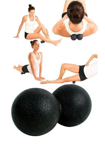 Мячик для массажа "арахис" "Massage Ball" (цвет черный) - фото 3 - id-p103760914