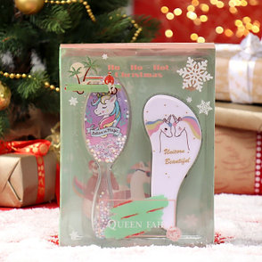 Подарочный набор «Christmas Magic», 2 предмета: массажные расчёски, рисунок МИКС, фото 2