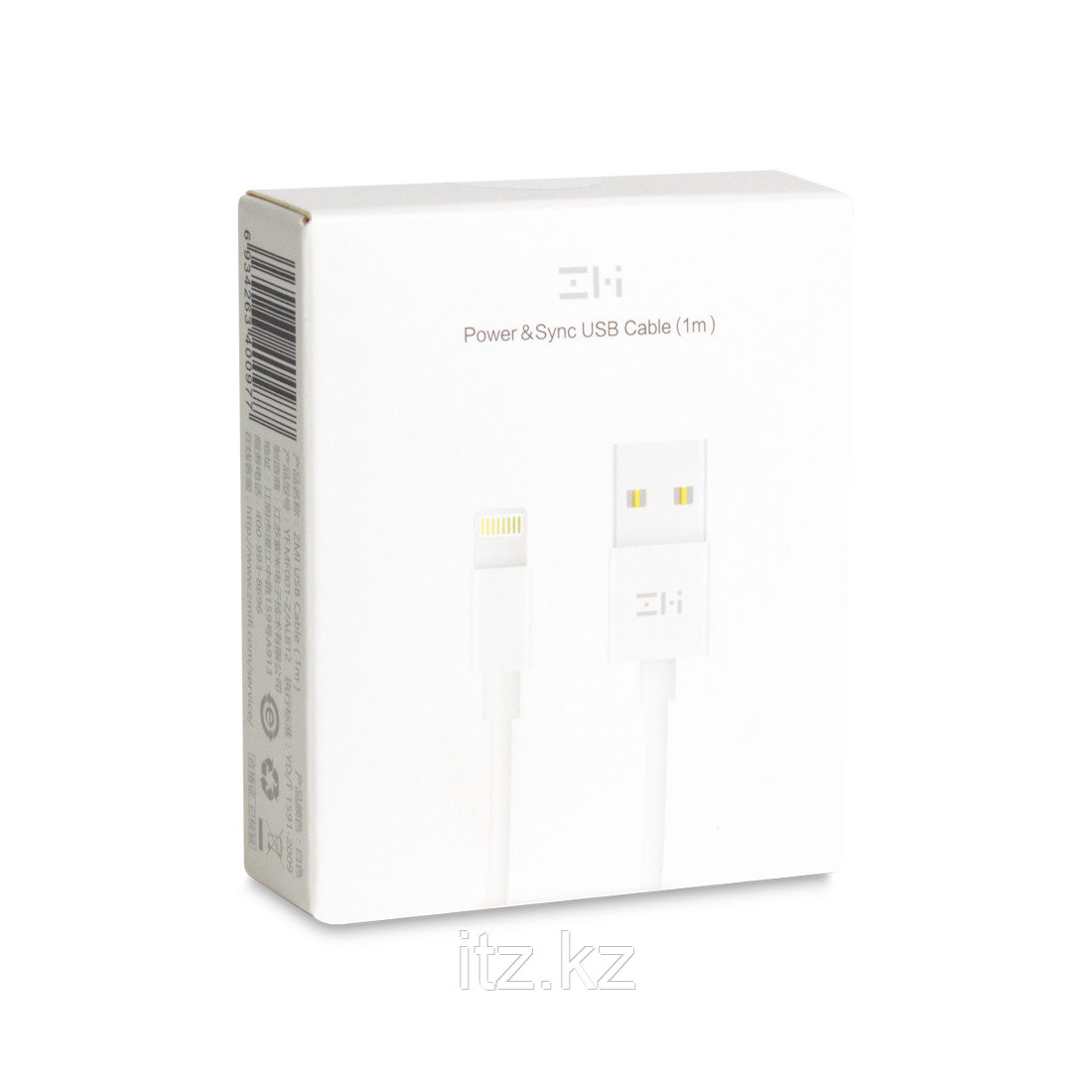 Интерфейсный кабель USB-Lightning Xiaomi ZMI AL813 100 см Белый - фото 3 - id-p103761200