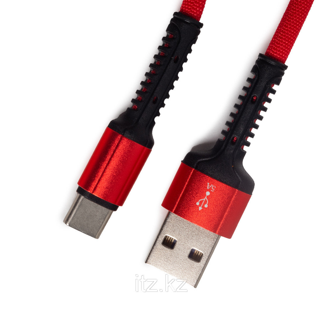 Интерфейсный кабель LDNIO Type-C LS63 5A Fast 1м/2м Красный - фото 1 - id-p103761214