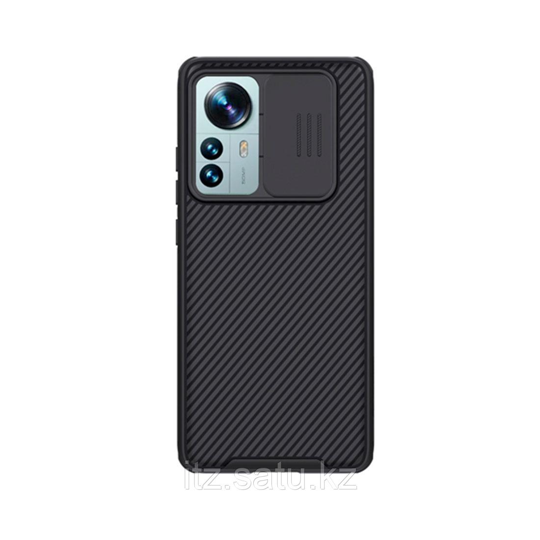 Чехол для телефона NILLKIN для Xiaomi 12 Pro CSP-01 CamShield Pro Чёрный