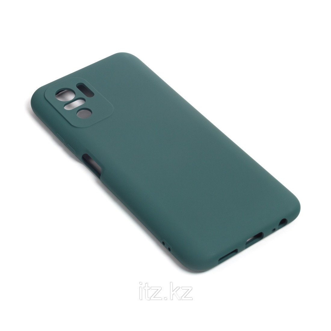 Чехол для телефона X-Game XG-HS26 для Redmi Note 10S Силиконовый Тёмно-зелёный - фото 2 - id-p103761308