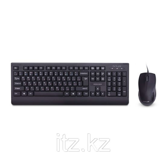 Комплект Клавиатура + Мышь Delux DLD-6075OUB