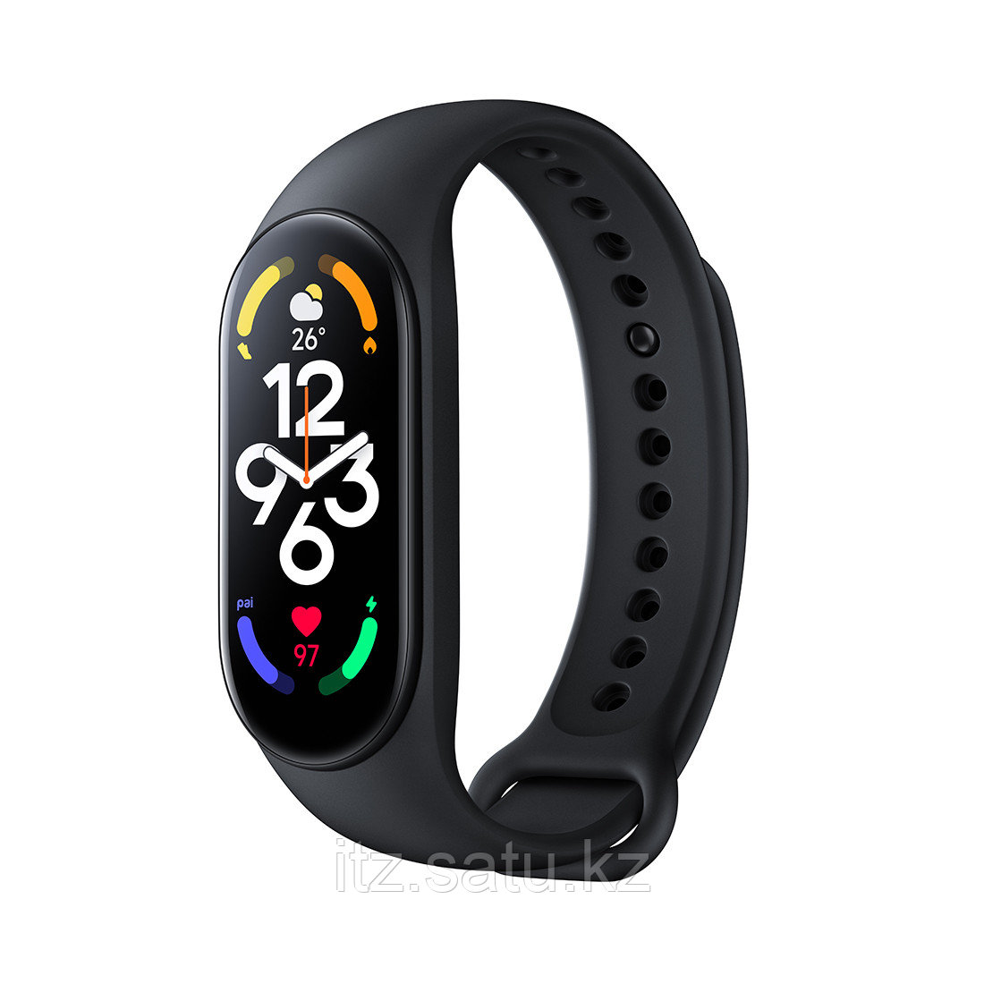 Сменный браслет для Xiaomi Mi Smart Band 7 Black