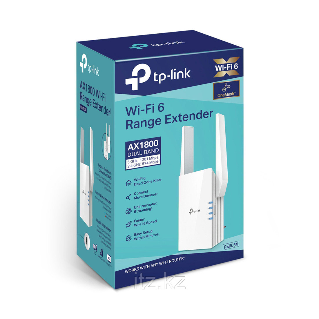 Усилитель Wi-Fi сигнала TP-Link RE605X - фото 3 - id-p103764618