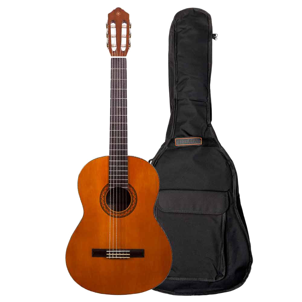Классическая гитара Yamaha C40 с утеплённым чехлом - фото 1 - id-p100727225