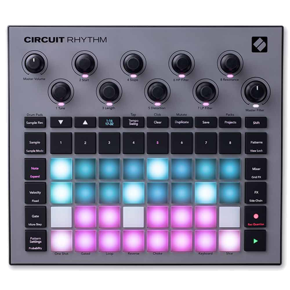 Синтезатор Novation Circuit Rhythm - фото 1 - id-p102218564