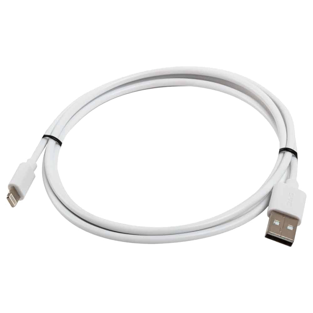 Интерфейсный кабель USB-Lighting 1,2 м SVC LHT-PV0120WH-P - фото 1 - id-p102367558