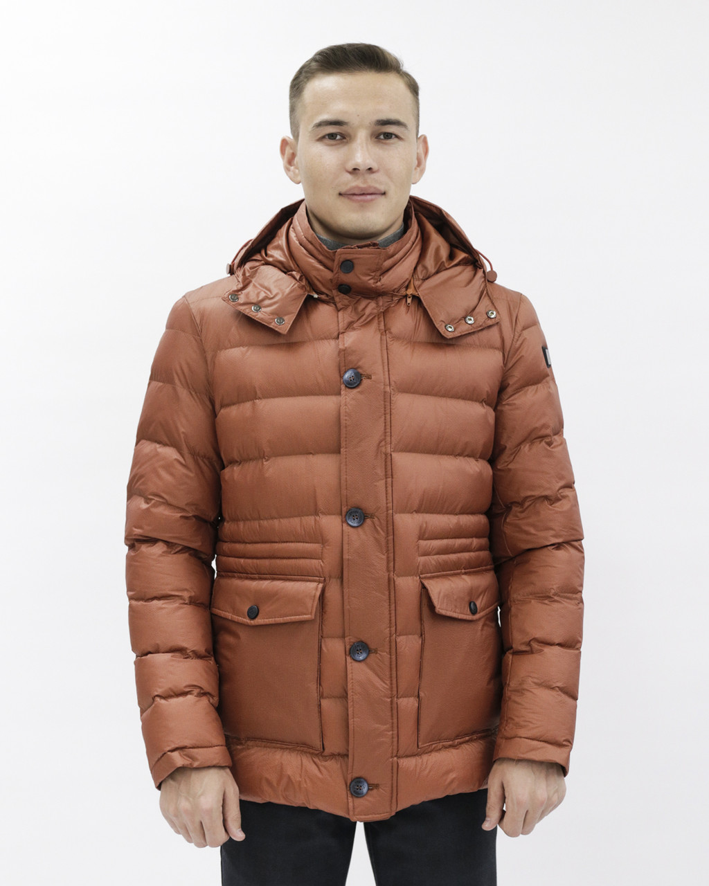 Мужская зимняя куртка «UM&H 42152458» оранжевый