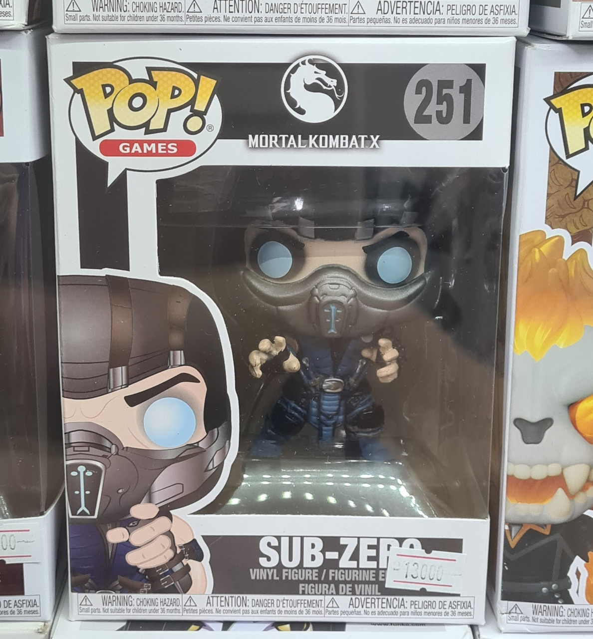 Funko Pop Sub-Zero - Mortal Kombat X - 251 (Байтурсынова 15)