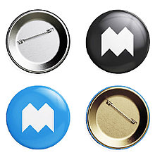 Значки с логотипом