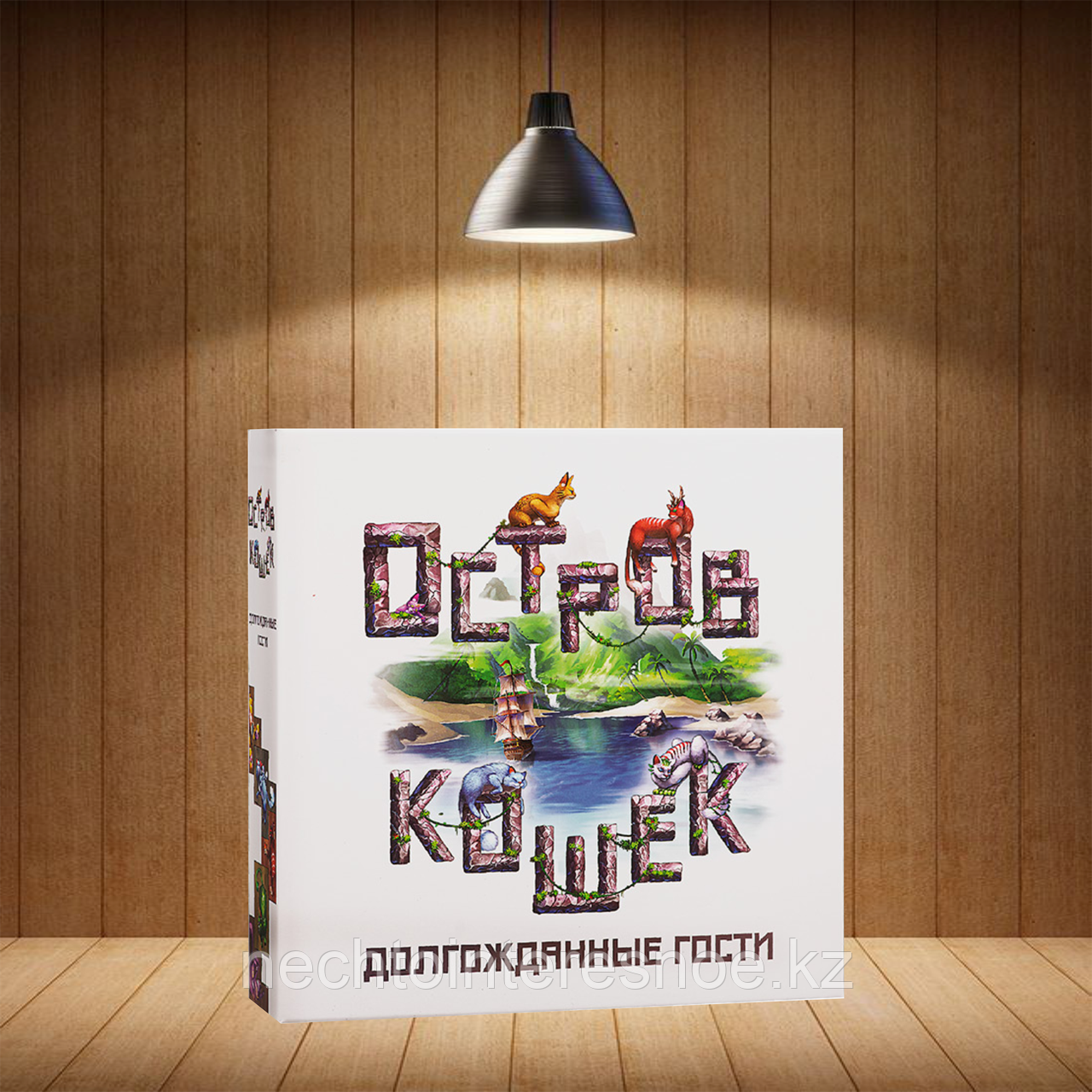 Настольная игра Остров Кошек: Долгожданные гости. Дополнение