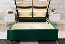 Кровать с подъёмным механизмом Victori, Зелёный 160х200 см, фото 3