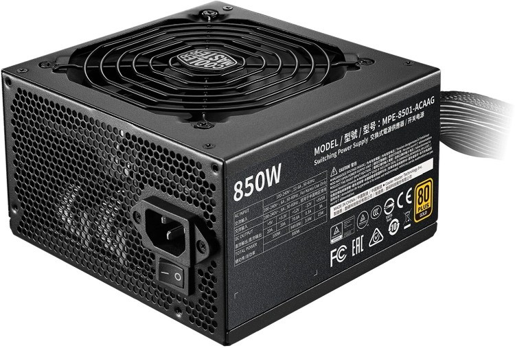 Блок питания CoolerMaster MWE GOLD 850 V2  MPE-8501-ACAAG-EU