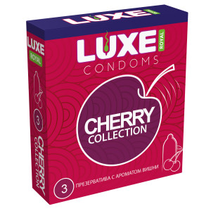 ПРЕЗЕРВАТИВЫ LUXE ROYAL CHERRY COLLECTION 728/1