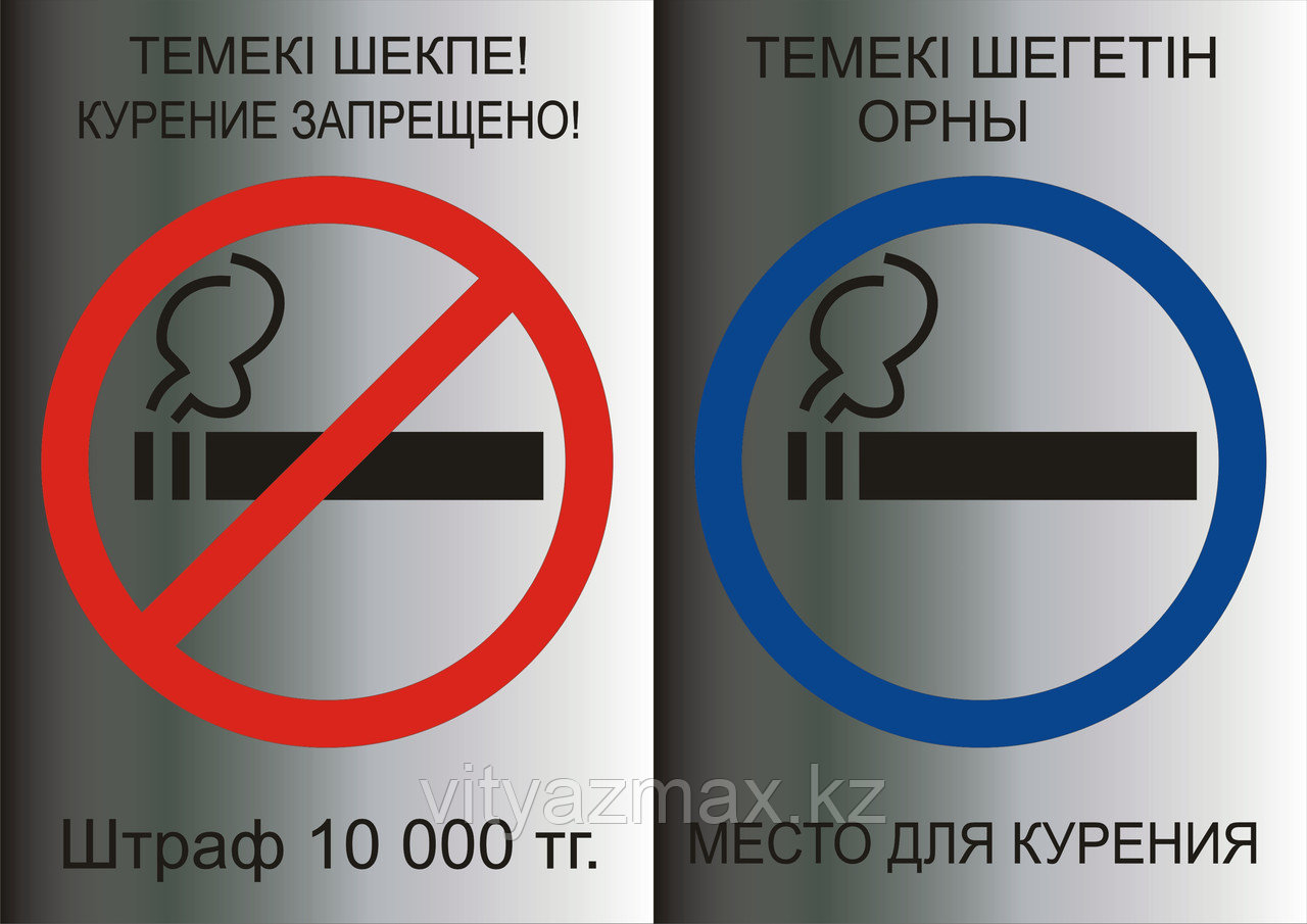 Табличка  Курение запрещено     3d