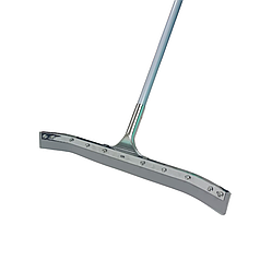 Швабра с резиновым лезвием для сгона воды с ручкой(водосгон) с загнутыми краями 55 см. Турция