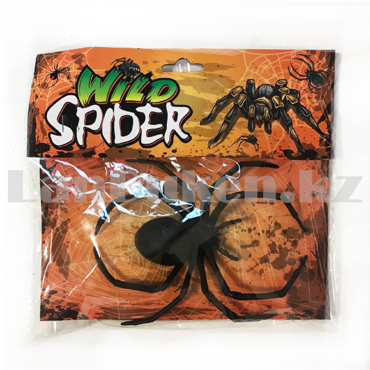 Паук на хэллоуин Wild Spider черный