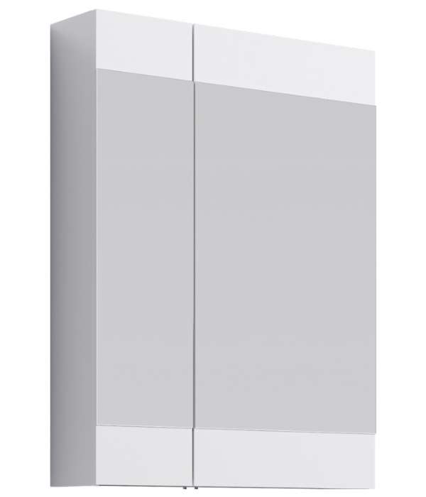 Зеркальный шкаф «BRIG» 60см белый - фото 1 - id-p103771828