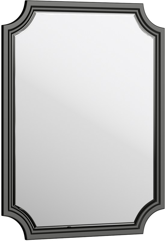 Зеркало «LA DONNA» 72см в чёрном матовом цвете - фото 1 - id-p103771903