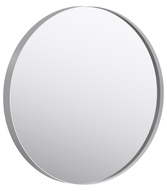 Зеркало круглое «RM» 60см, цвет белый - фото 1 - id-p103771964